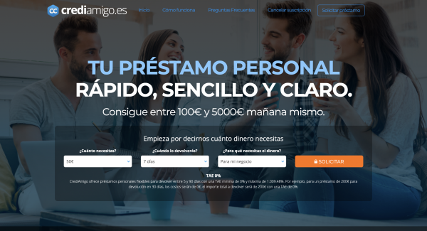 CrediAmigo – Préstamos hasta 5 000€