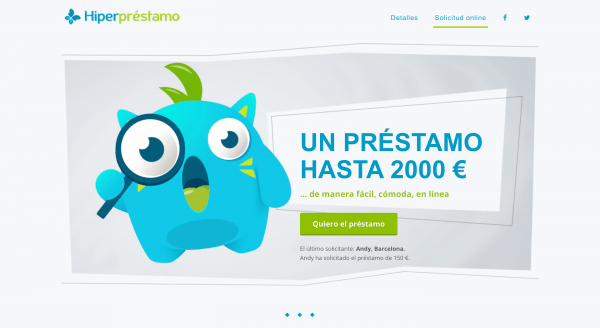 Hiperpréstamo - Préstamos hasta 2 000 €