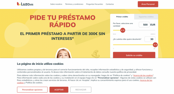 Luzo – Préstamos hasta 2 000€