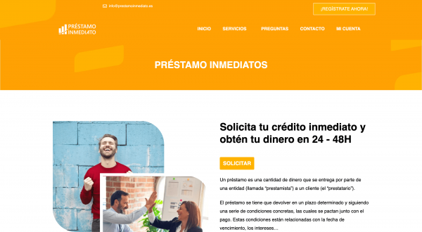 Préstamo inmediato – Préstamos hasta 60 000 €