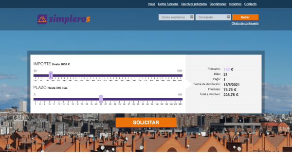 Simpleros - Préstamos hasta 1 000 €