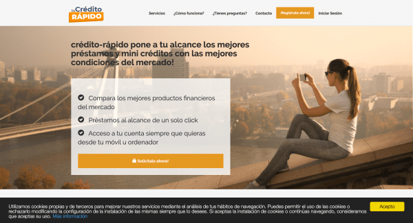 Captura de pantalla de Dineti